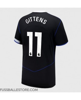Günstige Chelsea Jamie Gittens #11 3rd trikot 2025-26 Kurzarm